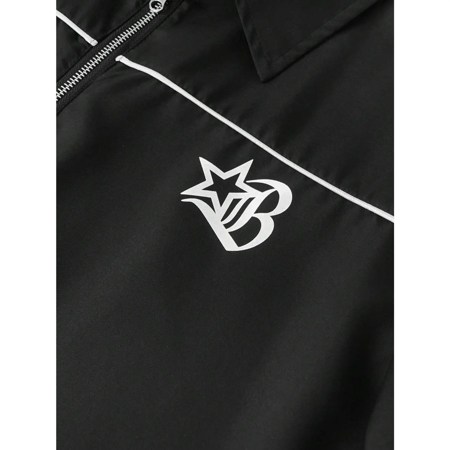 Men'S 3Pcs Star Print Short Sleeve Zipper Front Shirt & Shorts Summer Streetwear Outfits